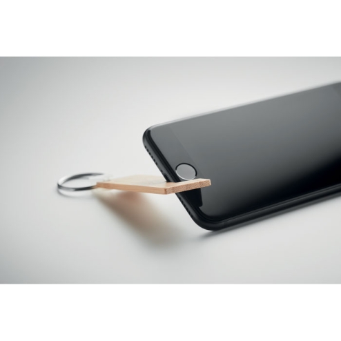 Support et porte-clés en bambou