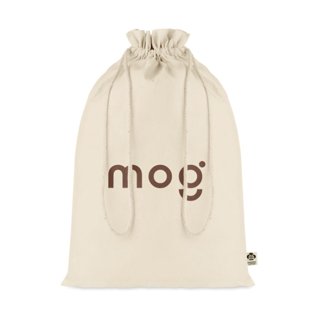 Large organic cotton gift bag