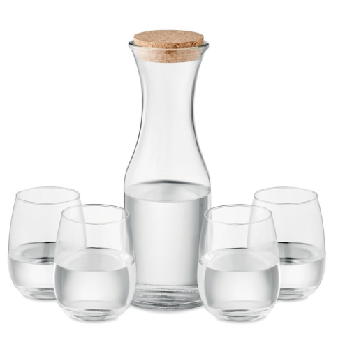 Set de boisson en verre recyclé