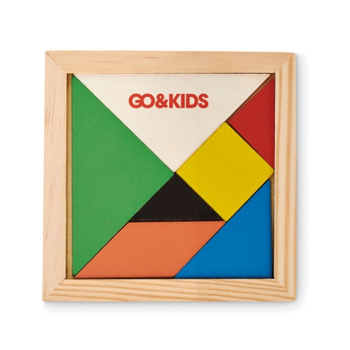 Puzzle Tangram en bois