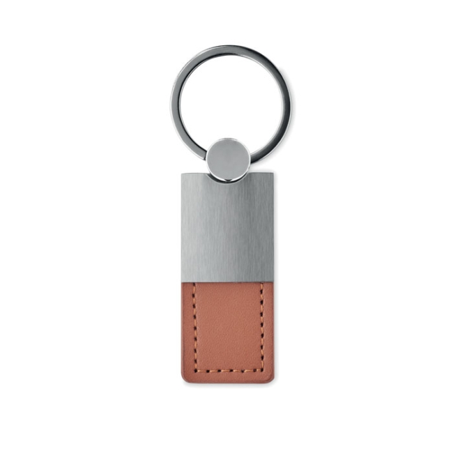 PU and metal key ring