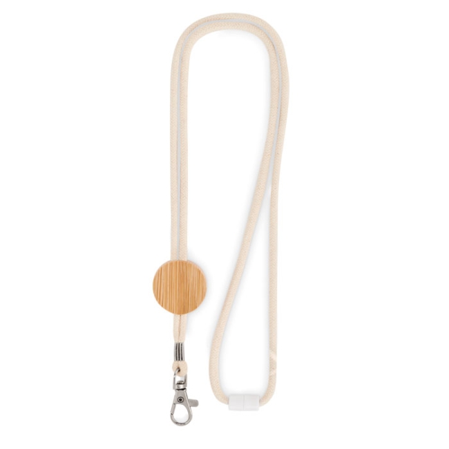 Lanyard en coton