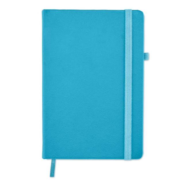 Recycled PU A5 lined notebook