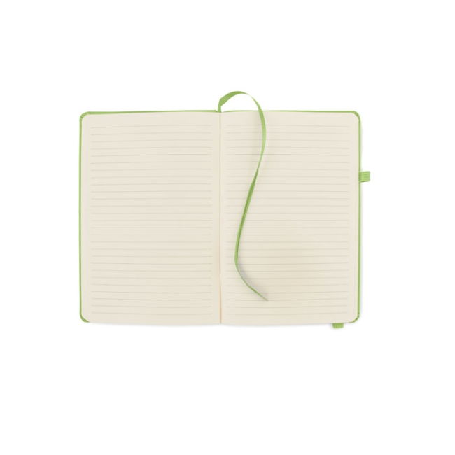 Recycled PU A5 lined notebook
