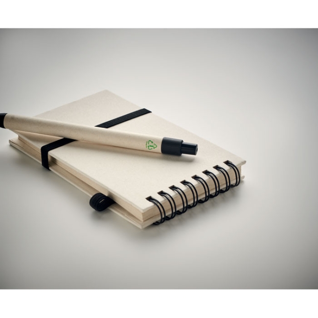 Carnet en carton de lait recyclé