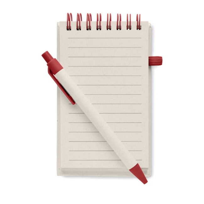 Carnet en carton de lait recycl