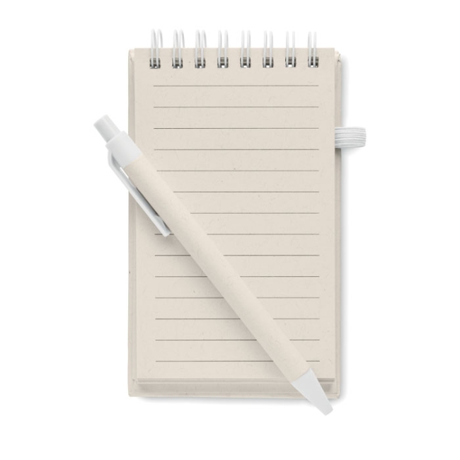 Carnet en carton de lait recycl