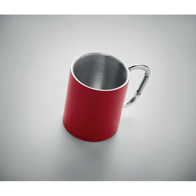 Tasse en métal double paroi