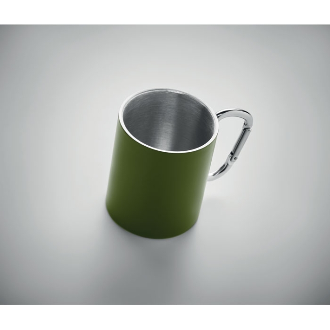 Tasse en métal double paroi