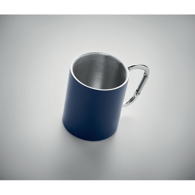 Tasse en métal double paroi