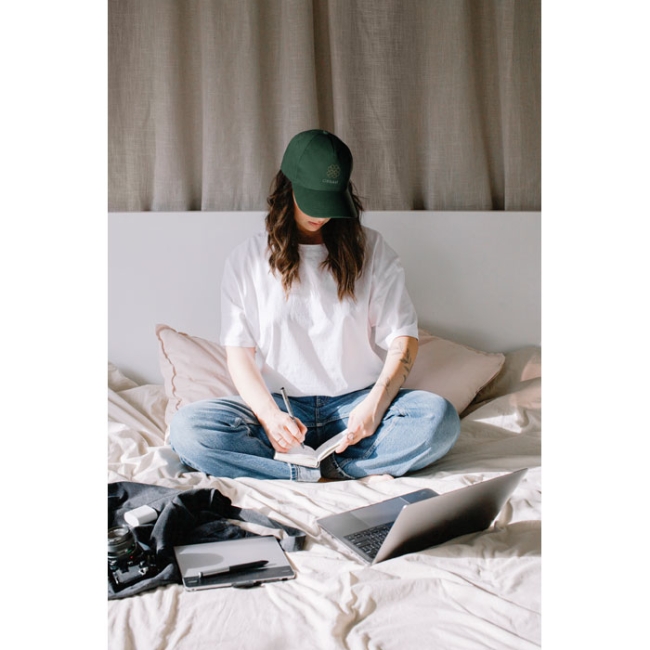 CASQUETTE 5 PANNEAUX 260 GR/M