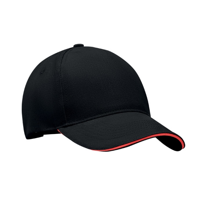 CASQUETTE 5 PANNEAUX 260 GR/M
