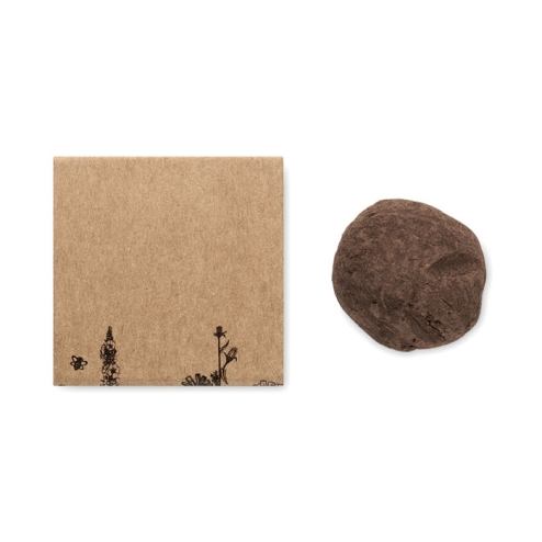 Seed bomb with bee flowers