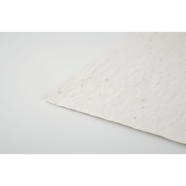 Papier A5 graines de fleurs