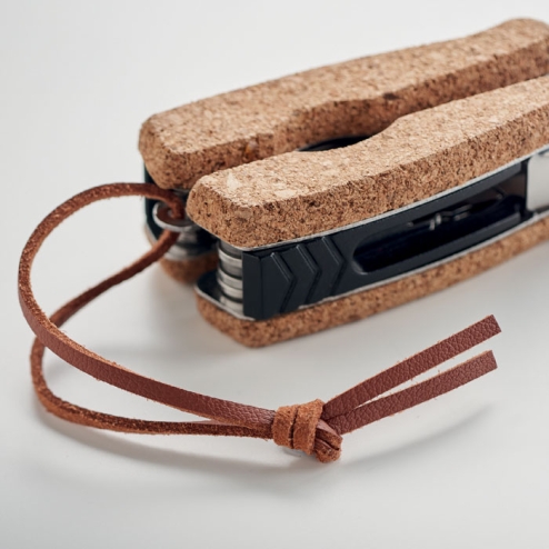 Multi tool pocket knife cork