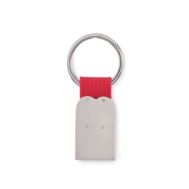 Porte clef coeur en métal