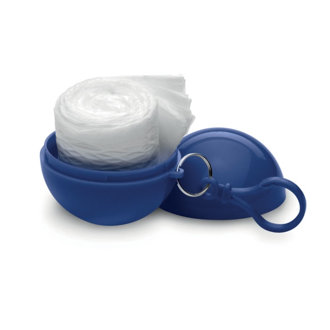 Poncho dans un emballage rond