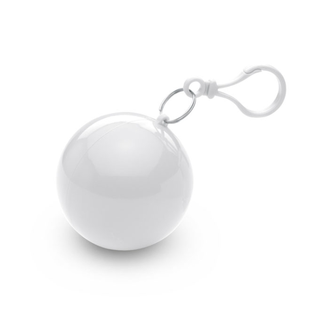 Poncho in round container