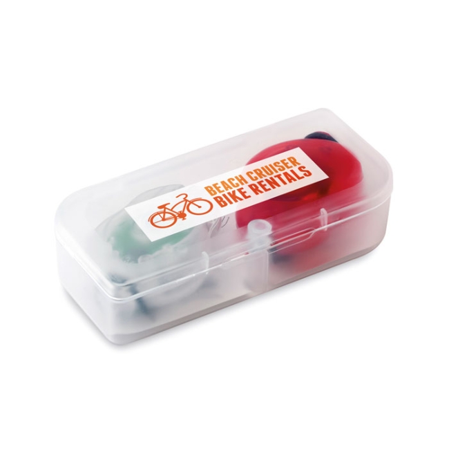 2 phares de vélos dans un boî