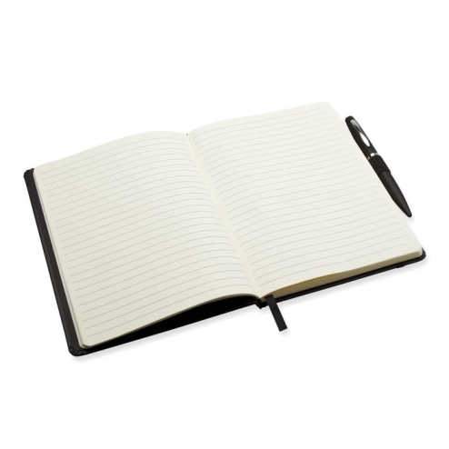 A5 notebook with pen 72 lined
