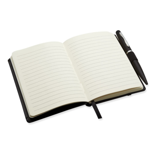 A6 notebook with pen 72 lined