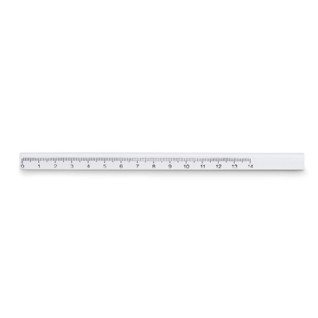 Carpenters pencil with ruler