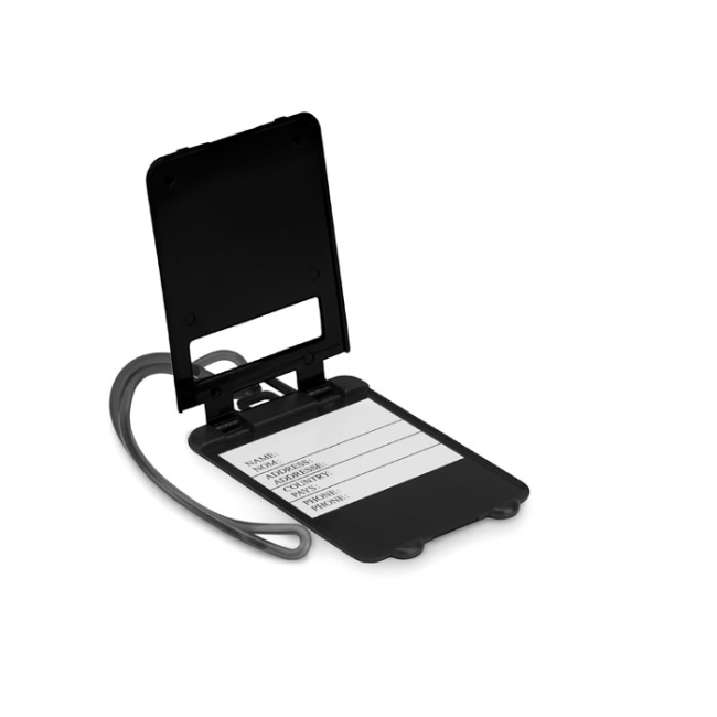 Étiquette de bagage en plastiq