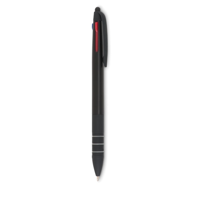 Stylo bille stylet 3 couleurs