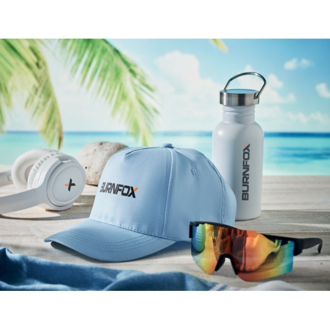 CASQUETTE 5 PANNEAUX 160 GR/M