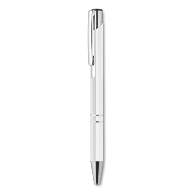 Push button aluminium pen