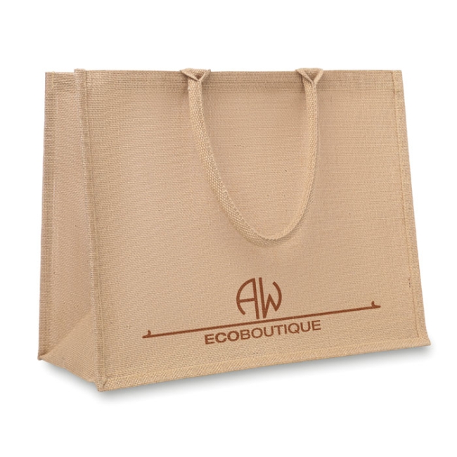 Sac shopping en jute