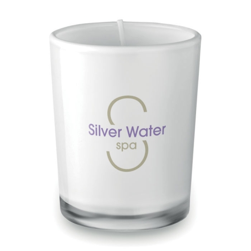 Bougie dans un verre