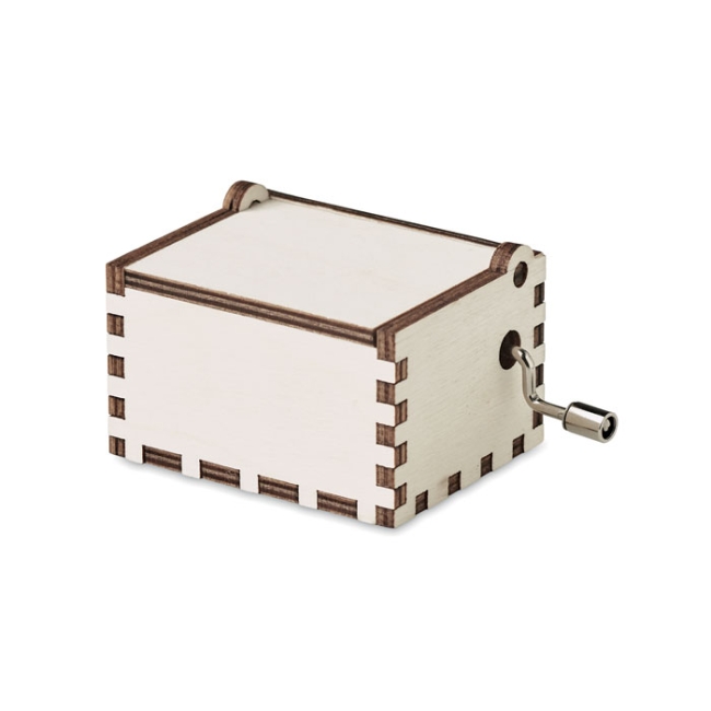 Boîte à musique en bois