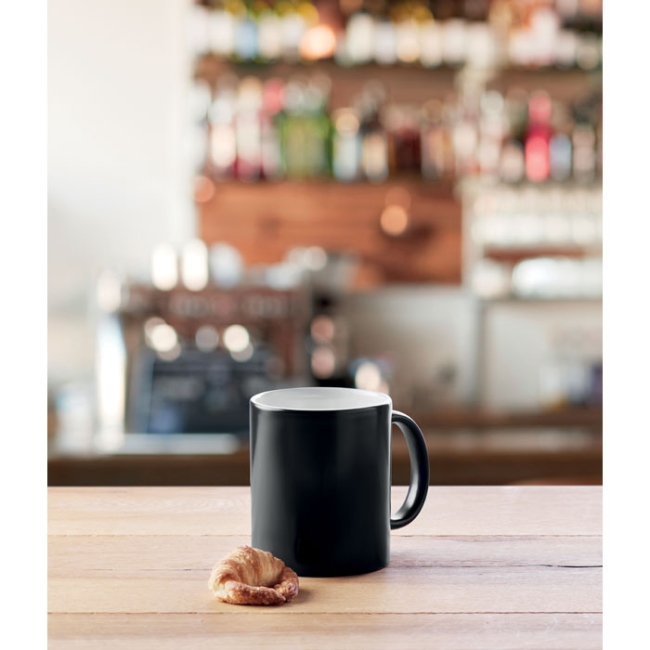 Mug noir sublimation 300ml