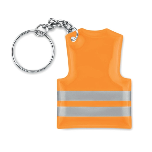 Key ring with reflecting vest