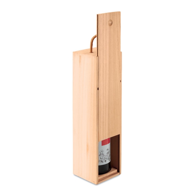 Wooden wine box