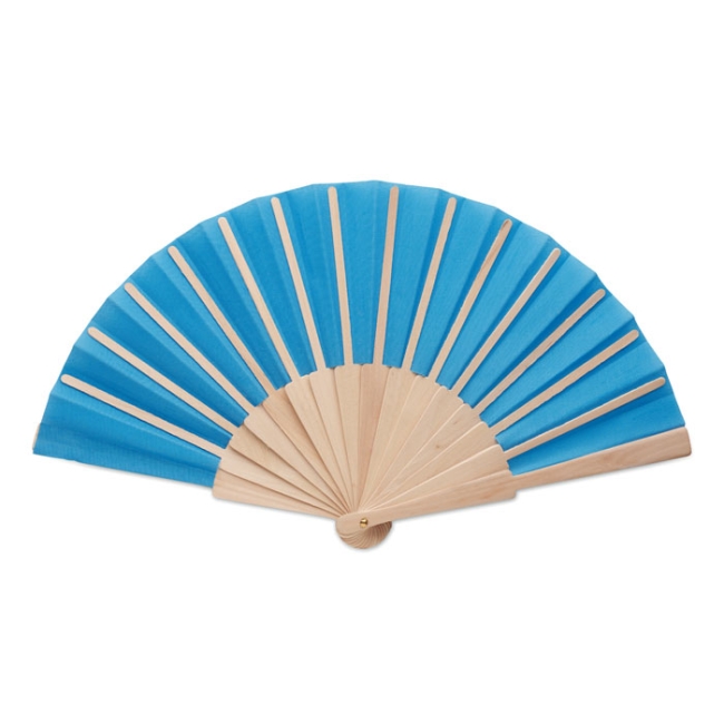 Manual hand fan wood