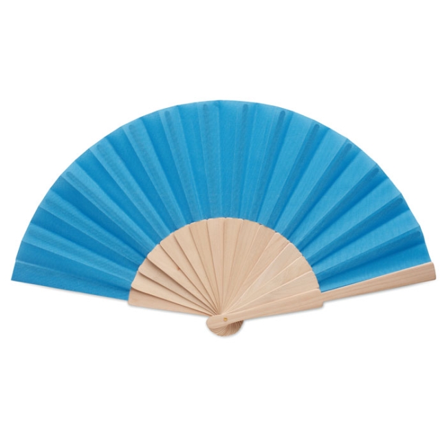 Manual hand fan wood