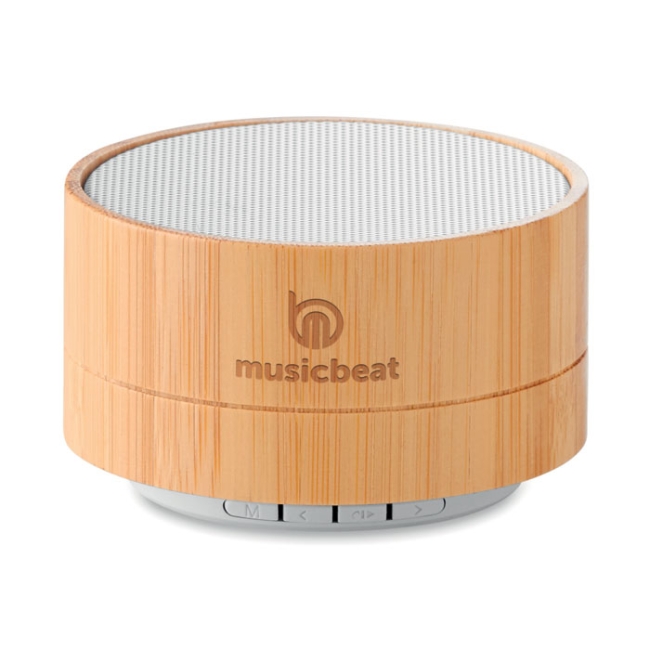 3W Bamboo wireless speaker