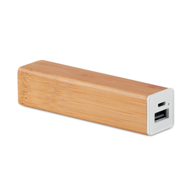 Powerbank bambou 2200 mAh