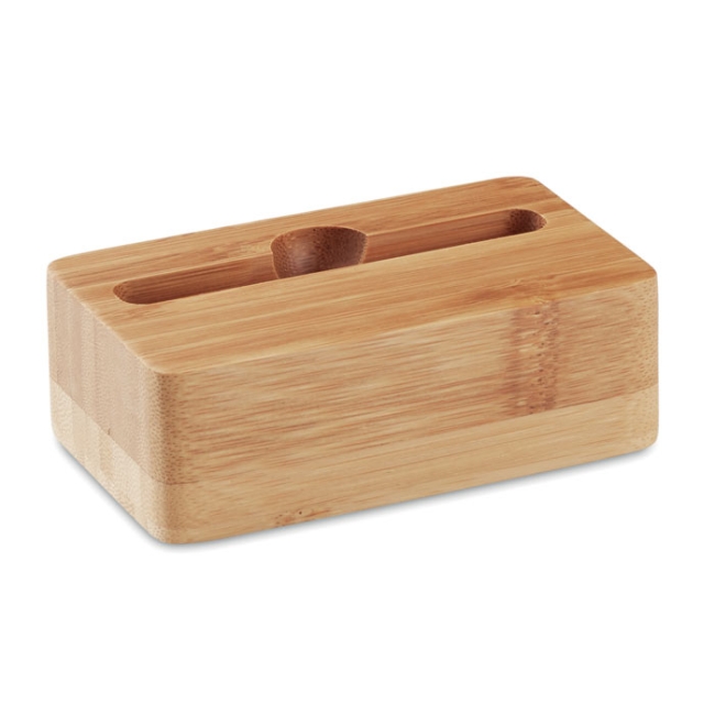 Support de téléphone en bambou