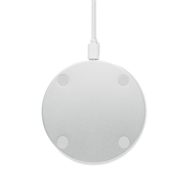 Chargeur sans fil en bambou