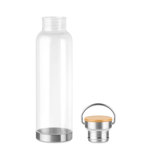 Tritan 800ml bottle bamboo top