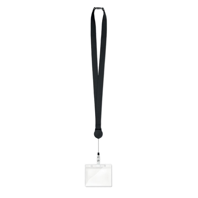 Lanyard avec badge extensible
