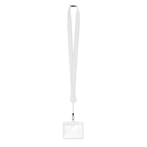 Lanyard avec badge extensible