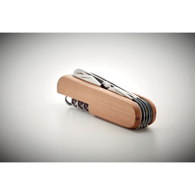 Couteau multi outils en bambou