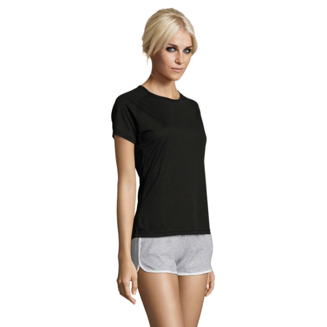 SPORTY WOMEN T-SHIRT polyes