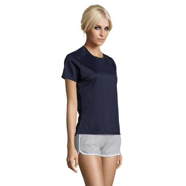 SPORTY WOMEN T-SHIRT polyes
