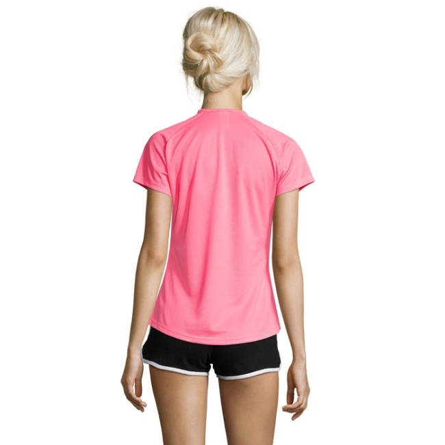 SPORTY WOMEN T-SHIRT polyes