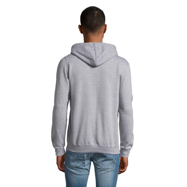 STONE UNISEX ZIP HOODIE